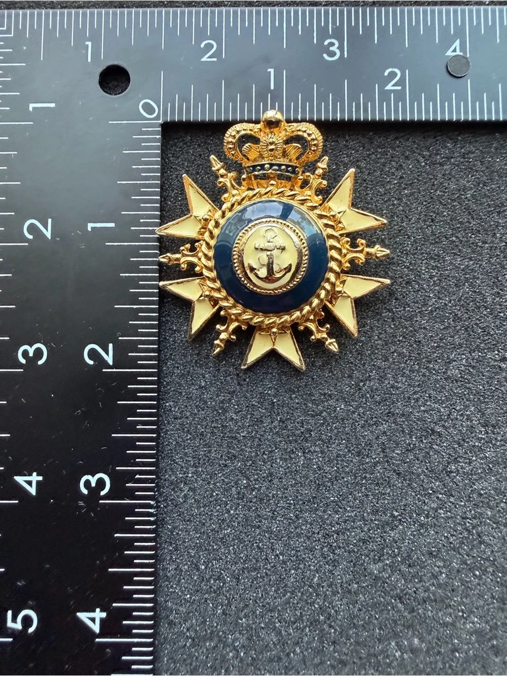 Vintage crowned maltese